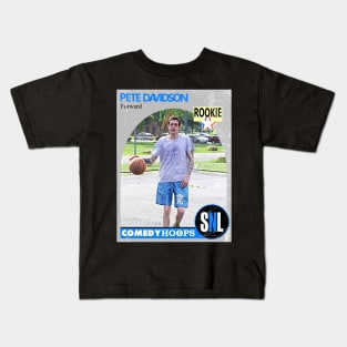 Comedy Hoops Pete Davidson Kids T-Shirt